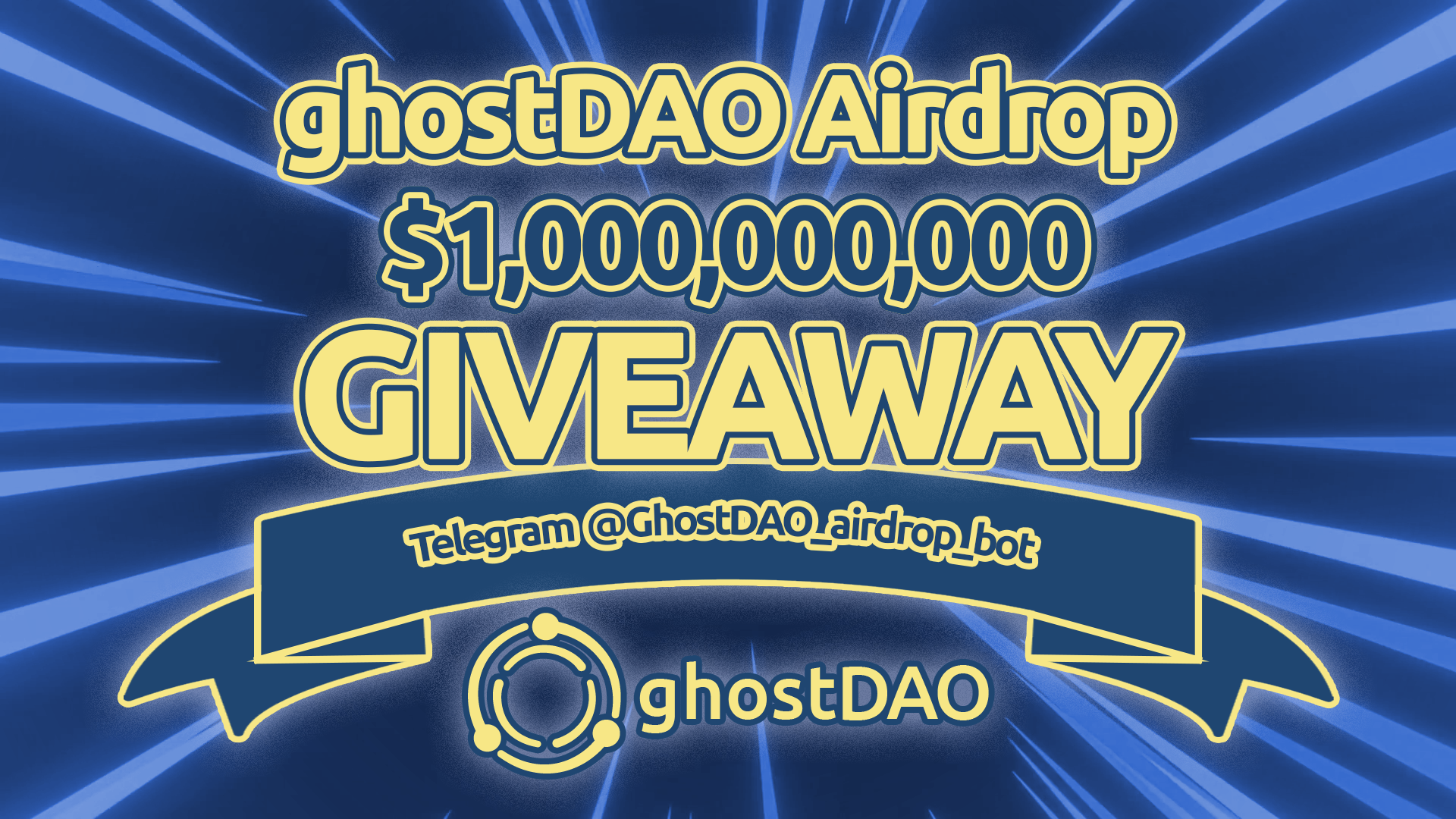 Read more about the article ghostDAO Airdrop $1,000,000,000 Giveaway