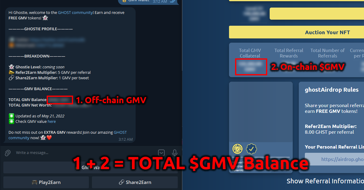 How to Become GHOST Whale ghost total GMV balance