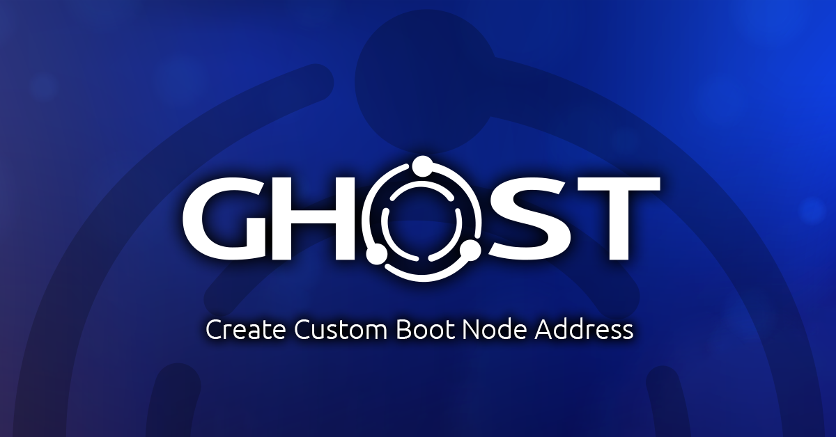 Read more about the article Create Custom Boot Node Address